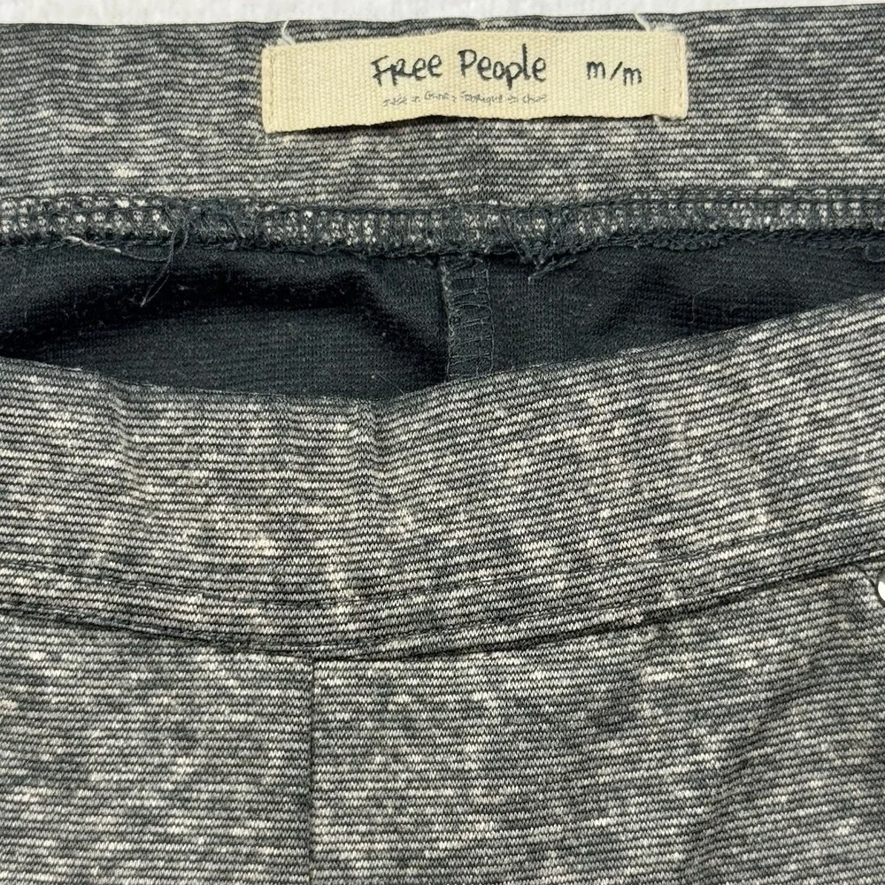Free‎ People Pants Flare Women Size Medium Gray Mid Rise (30x28)